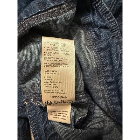 Free People We The Free South Bay Utility Cargo Pants Small Excellent Condition - Picture 6 of 6